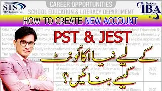 How to Create STS Account | Create New Account in STS | New STS ID