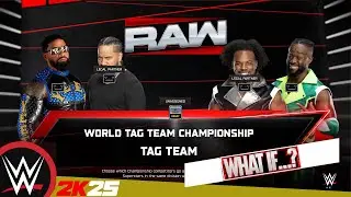 WWE #raw 29.12.25 (ЧТО ЕСЛИ?) - The Usos против The New Day