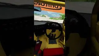 drift in the game BeamNG drive from the first person #vr#beamngdrive#trending#drift#drifting