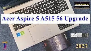 Acer Aspire 5 A515 56 Upgrade | M.2 NVMe SSD | Ram | Disassembly
