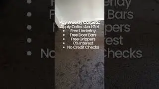 Pay Weekly Carpets With Easipay Carpets 😍
