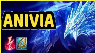 ANIVIA VS ZIGGS SUPPORT GAMEPLAY