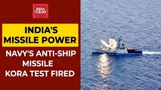 Indian Navy's Anti-ship Missile INS Kora Smashes Test Target In Bay Of Bengal With Precise Accuracy