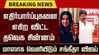 Sangeetha Vijay Launch TVK Symbol &ndash; TVK Alliance Party &ndash; JanaNayagan New Release Date Problem