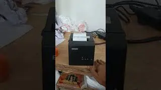 Epson Tm T82x printer test print