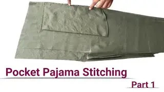 Pocket pajama stitching | Pocket Pajama ki silai kaise karte hain(Part 1)