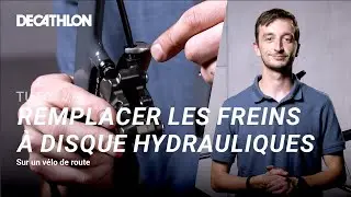 TUTO - Kit de freins hydrauliques sur un v&eacute;lo route : comment le remplacer ? 🚴 I Decathlon