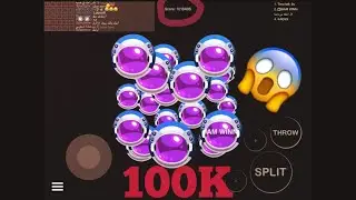 BLOB.IO MOBILE 100K SELF FEED + TRICKSPLIT + POPSPLIT + BEST-MOMENTS IN CRAZY ! YOKI - BLOB !