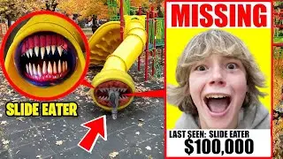 OMG!! 67 KID MEME WENT MISSING AT SLIDE EATER PLAYGROUND AT 3AM!!