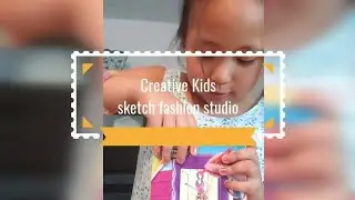 Toy review Creative kids sketch fashion studio