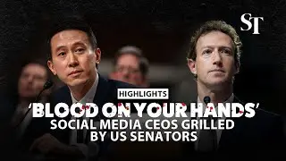 US Senators grill Facebook, TikTok CEOs at child safety hearing | Highlights