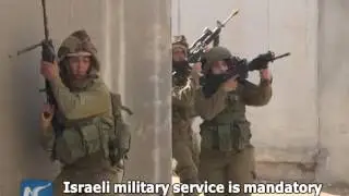 Females soldiers in Israel's combat unit