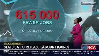 SA's Job Emergency | Stats SA to release labour figures