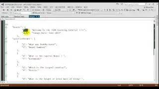 Read and manipulate  JSON file using XMLHttp request