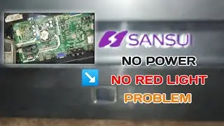 Sansui Led Tv 📺 का पावर सप्लाई Problem / Power Suply Problem In Led Tv Repairing
