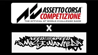 BMW M3 GTR (NFS Most Wanted) Livery for Assetto Corsa Competizione's BMW M4 GT3 w/ Download Link