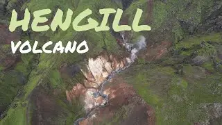 HENGILL VOLCANO 🌋 Slumbering Giant from Innstidalur, #Iceland by #Drone 4K Ultra HD