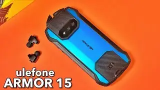 A Rugged Phone with Built-In Wireless Earbuds! Ulefone Armor 15 Review