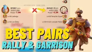 Best Rally & Garrison Pairs - Rise of Kingdoms [February 2023]