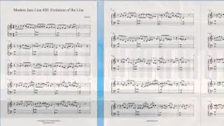 Modern Jazz Line #20: Evolution of a Jazz Line - 3000 Subscribers Video! 20 lines!