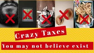 Top 10 Most Weird Taxes in The World || Crazy & Unusual Taxes ||