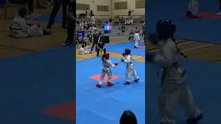KayLa EsabeL Champion Pattern and Sparring #taekwondokids #penang #elitechallenge #champion