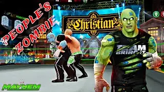 The People's Zombie One Shot Boss Zombie The Rock WWE MAYHEM