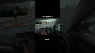 driving 💀👍 #pov #automobile #drive #car #content #automotive #marutibrezza #manual #driving #test
