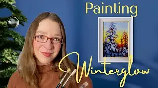 Art-Reveal: Painting a dreamy scene in vibrant sunlight | Oil painting | Artvlog