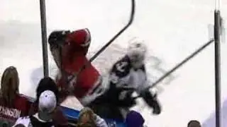 Bourque Lays a Big Hit on Rockfords Rob Flick 12-26
