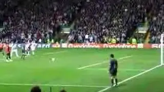 Saha Penalty, Celtic v United
