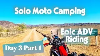 South Australian Outback Motorcycle Camping Adventure: Day 3 Gammon Ranges Wurtupa 4wd Track Part 1