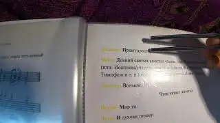 Общие Прокимны и Аллилуия. Обучающее видео.
