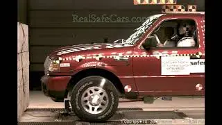Ford Ranger (2011) Crash Tests (Side-Pole, Front, Side)