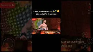 Chris Jericho returns 🔙 🗿☝️|Y2J as WCW Champion 💥| ⁉️#wwe #wwe2k #gaming #chrisjericho
