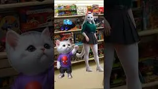 Dad is always good😻 #cat #cartoon #funny #cute #animation #trending #shorts