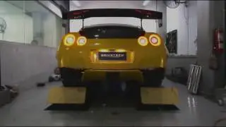 Rocket Bunny Pandem | Goodluck Yellow GT-R R35 | Armytrix Titanium Exhuast | Indonesia