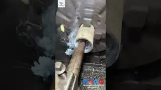 Internal Threading of pipe with tool bar on manual lathe machine #viral #interesting #engineering