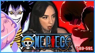 CAESAR CLOWN IS HORRIFIC! 😭 | One Piece Episode 589 & 591 Reaction