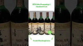 1970 Solar di samaniego 5 Flaschen 0,75 cl #wine #wein