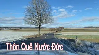 Vào rừng ngày tuyết rơi, rét cóng. Thôn quê nước Đức | Cuộc sống ở Đức