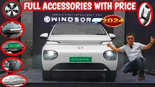 MG WINDSOR EV FULL ACCESSORIES WITH PRICE LIST : MG WINDSOR EV मात्र ₹ 9.99 लाख@NarrusAutovlogs