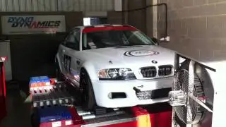 BMW E46 M3 with Carbon Airbox Evolve Alpha N Tune on Dyno