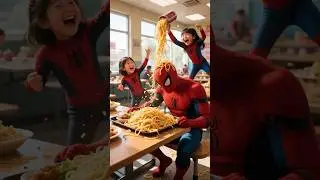 💣 BE A HERO NOW: Spiderman Regrets Babysitting Again! ✅️ #spiderman #avengers #shorts #marvel