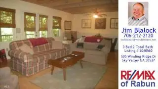 Home For Sale - 505 Winding Ridge Dr, Sky Valley, GA