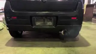 スズキ Kei HN22S 中間スズキスポーツ リアピ RS-R マフラー音