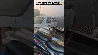 Hayabusa Gen 2 Crash #viral #trending #shortsfeed #fyp #explore #bike