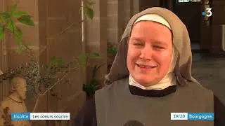 Sœurs apostoliques de St Jean à Semur-en-Brionnais, au JT de 19h sur France 3 le 23/12/2020