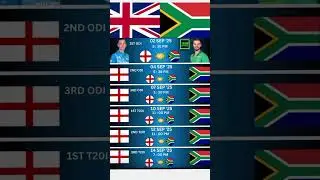 South Africa tour of england schedule 2025🛑🚨 ll#savseng #englandvssouthafrica #india