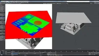 LightWave3D: Ray Cast Geometry Node - Surface Depth